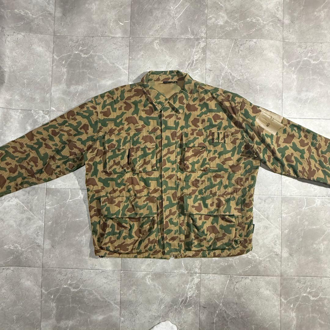 【美品】WILD THINGS 迷彩 コンバットジャケット　L 短丈 カモフラ