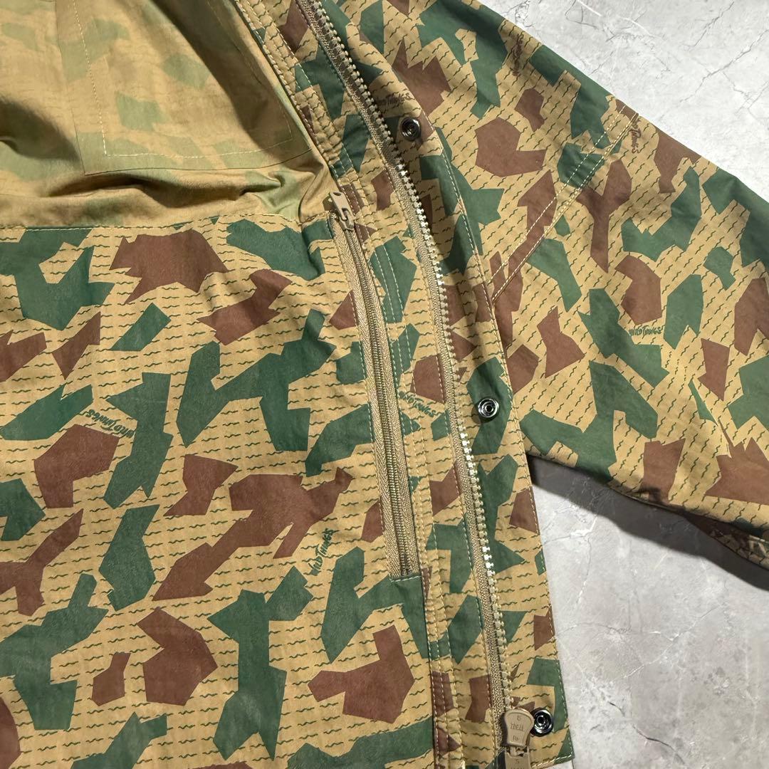 【美品】WILD THINGS 迷彩 コンバットジャケット　L 短丈 カモフラ