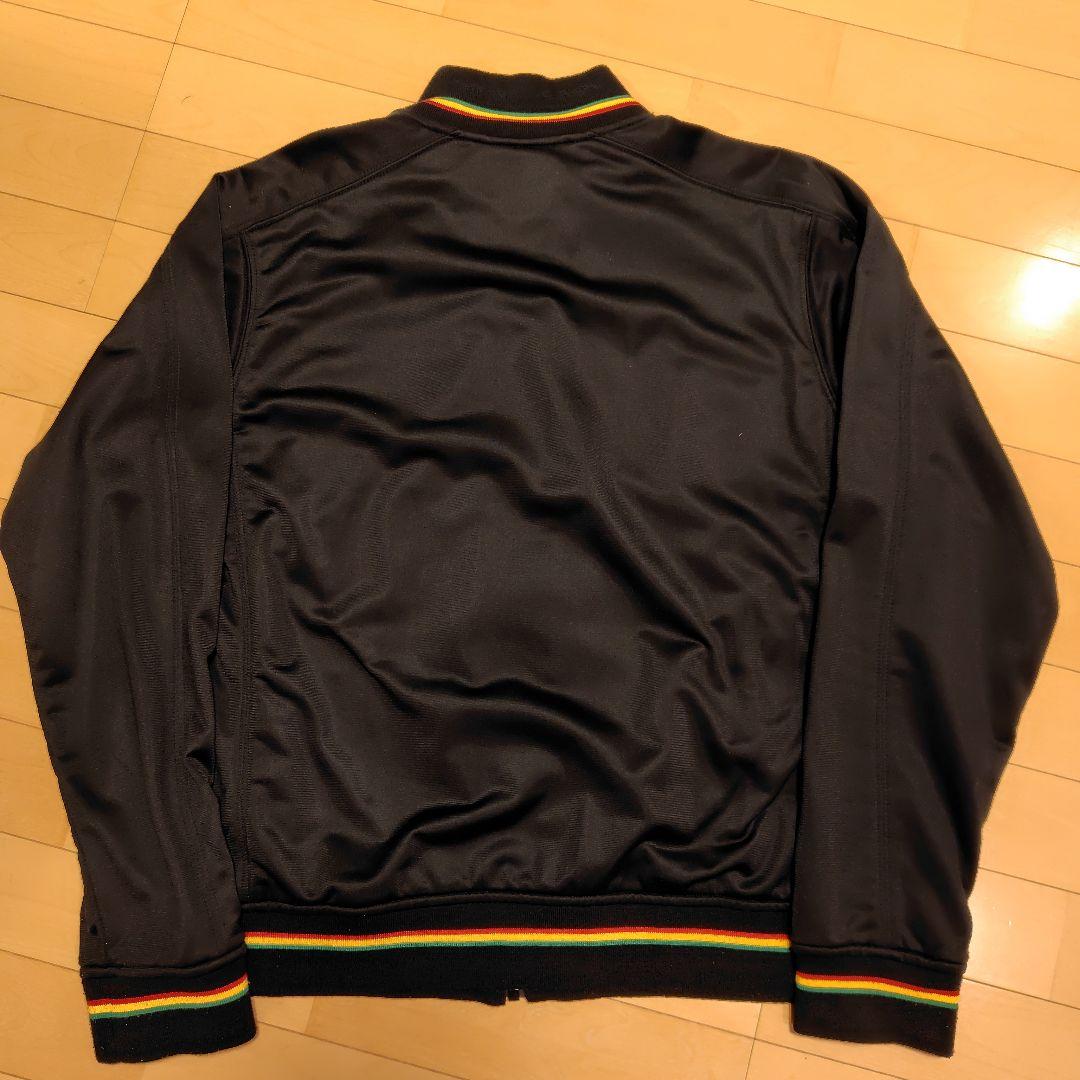 レアOLD STUSSY RASTA TRACK JACKETラスタ　80'S