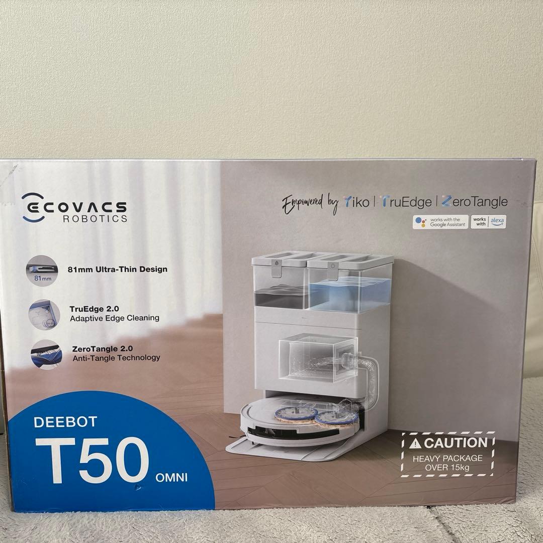 Pooo　ECOVACS T50 OMNI ロボット掃除機 エコバックス