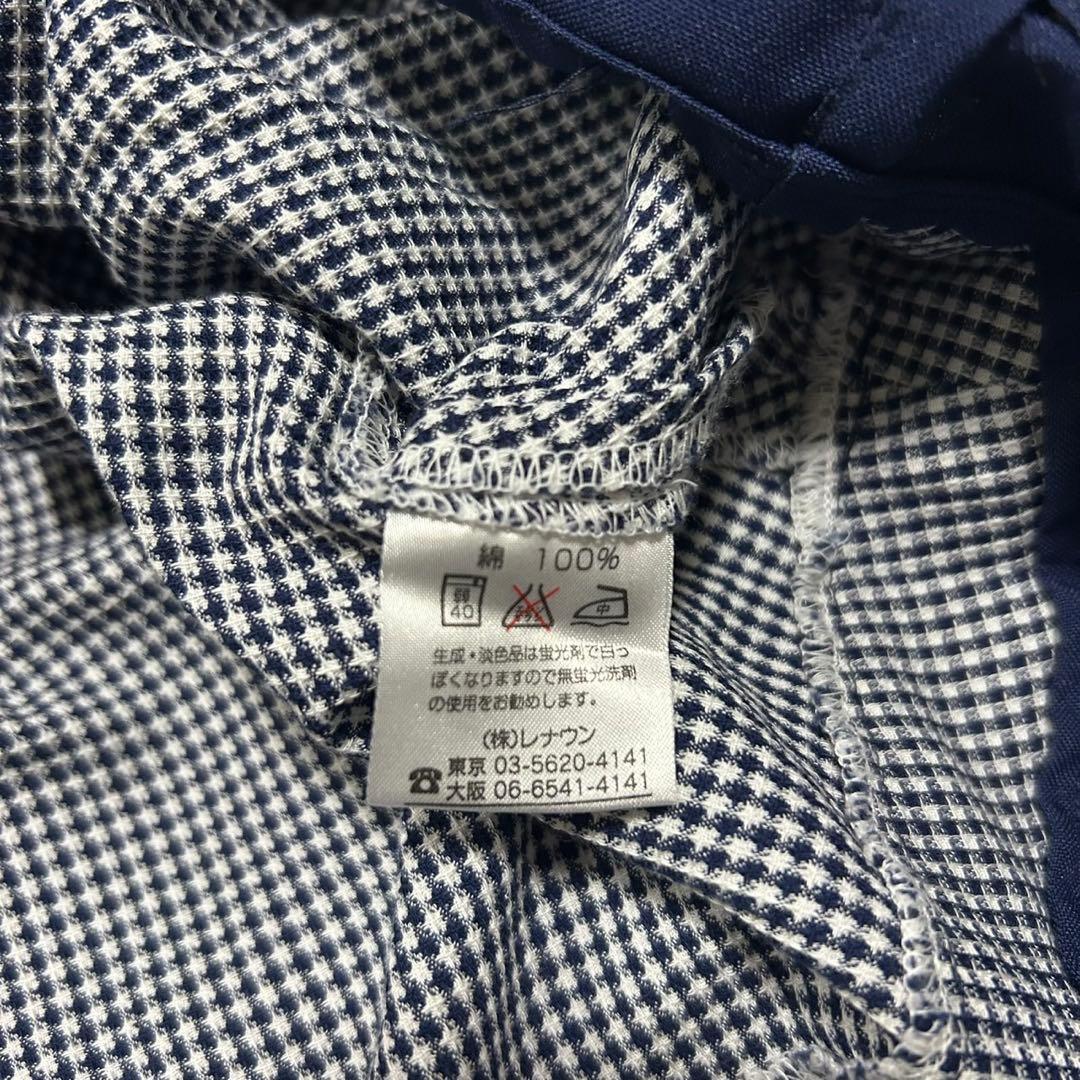 美品 セリーヌ CELINE チェック柄 ワンピース 95cm キッズ ベビー