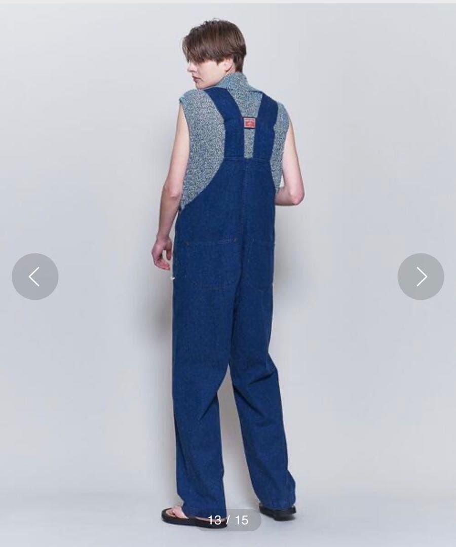 ＜WHITE FIELD × 6(ROKU) ＞OVERALL/オーバーオールM