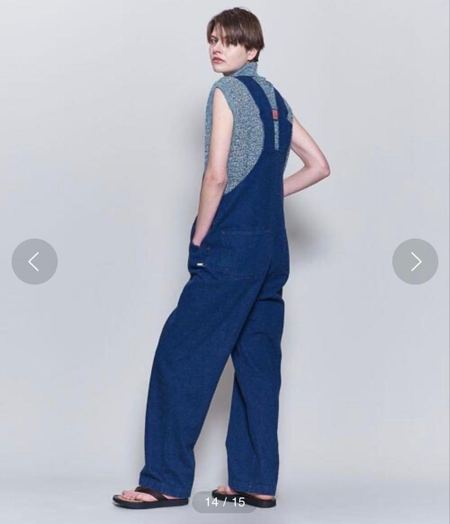 ＜WHITE FIELD × 6(ROKU) ＞OVERALL/オーバーオールM