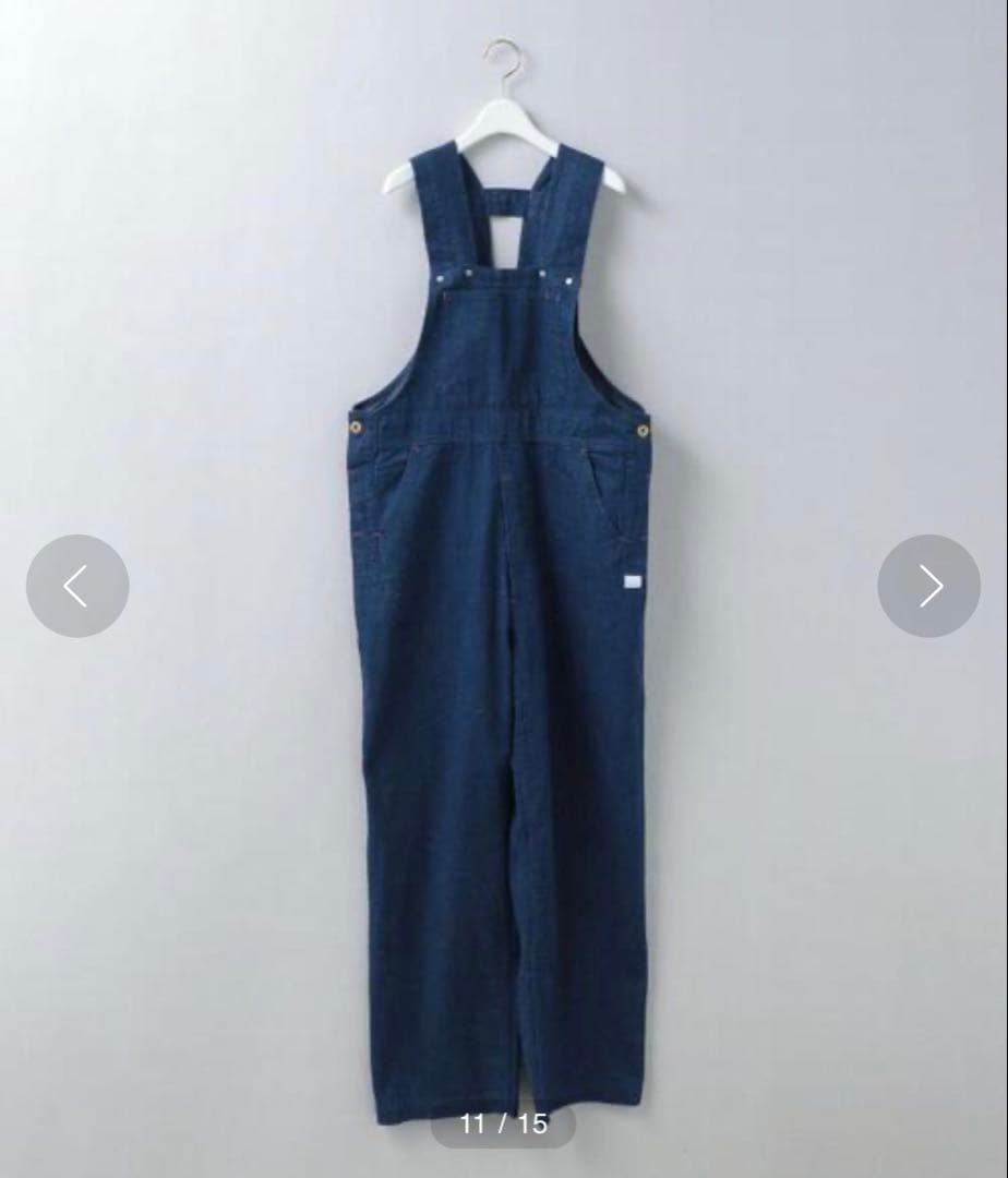 ＜WHITE FIELD × 6(ROKU) ＞OVERALL/オーバーオールM