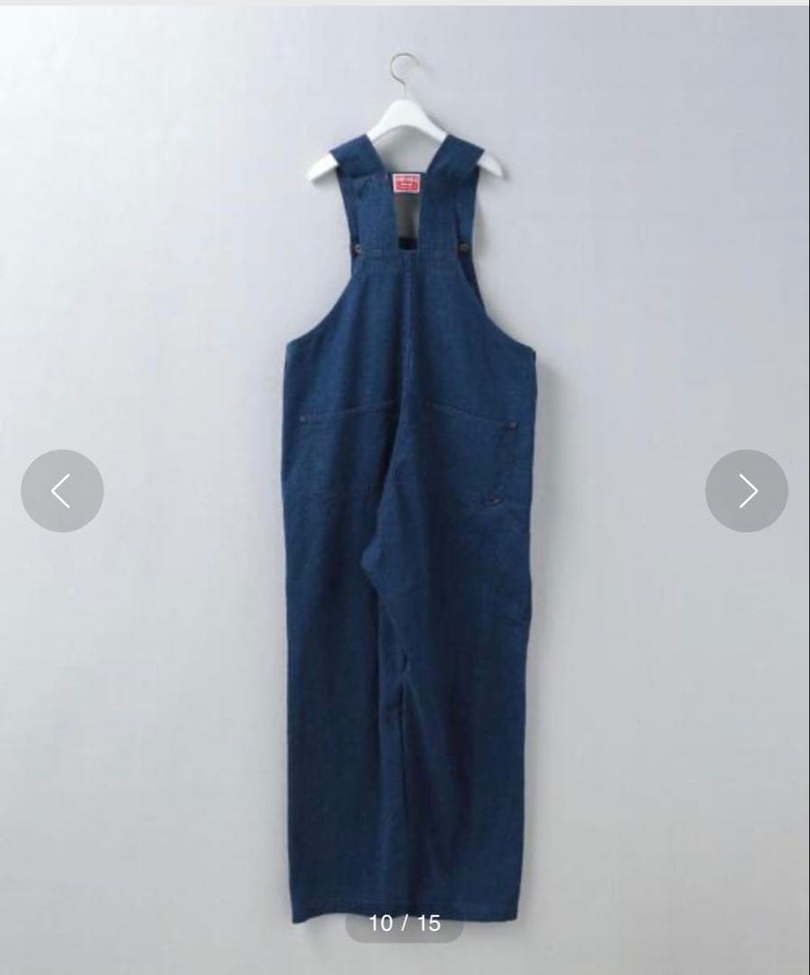 ＜WHITE FIELD × 6(ROKU) ＞OVERALL/オーバーオールM