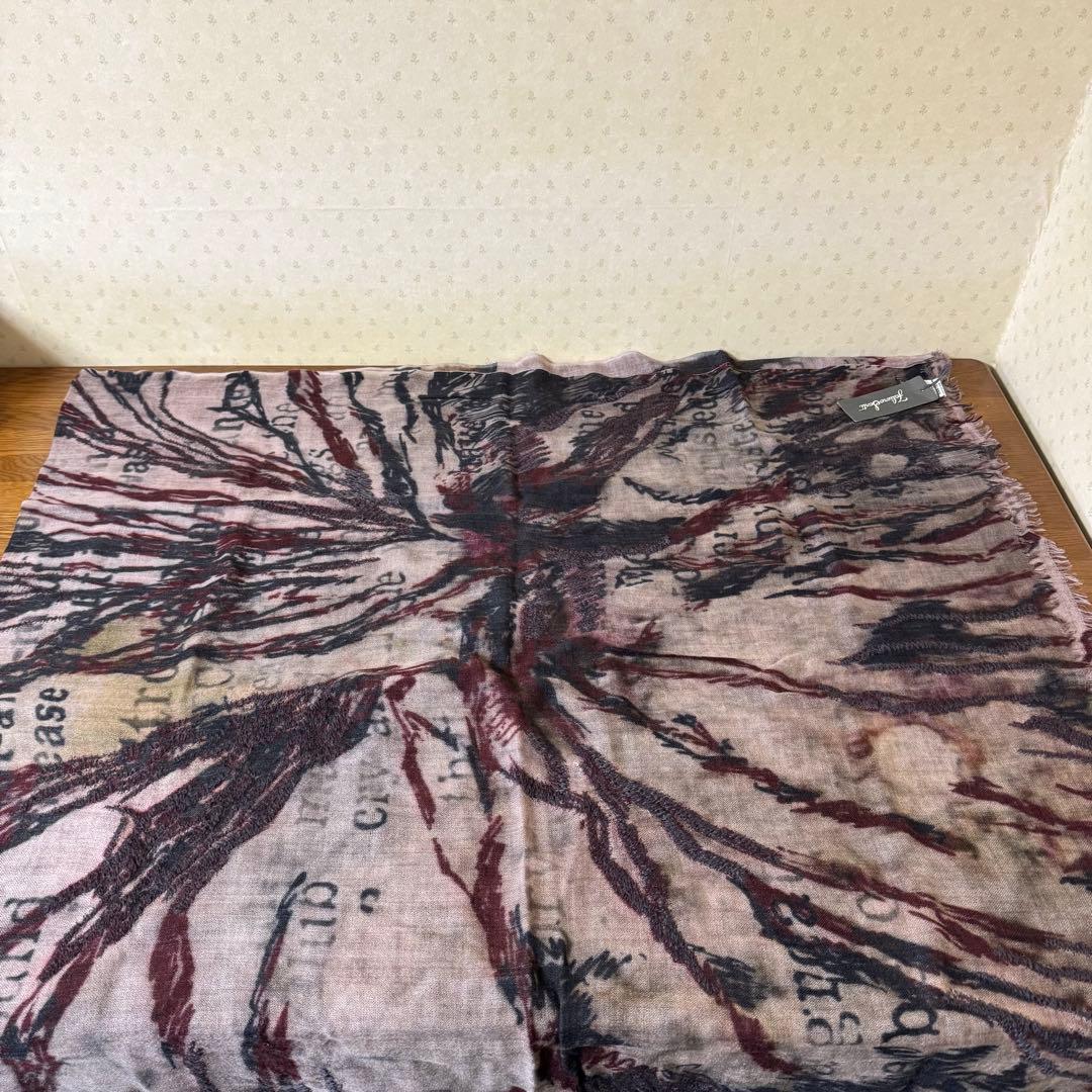 ★新品★ファリエロサルティ　大判ストール　Pergamena　ウール　シルク