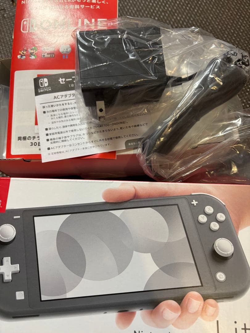 超美品　Nintendo Switch Lite グレー 本体