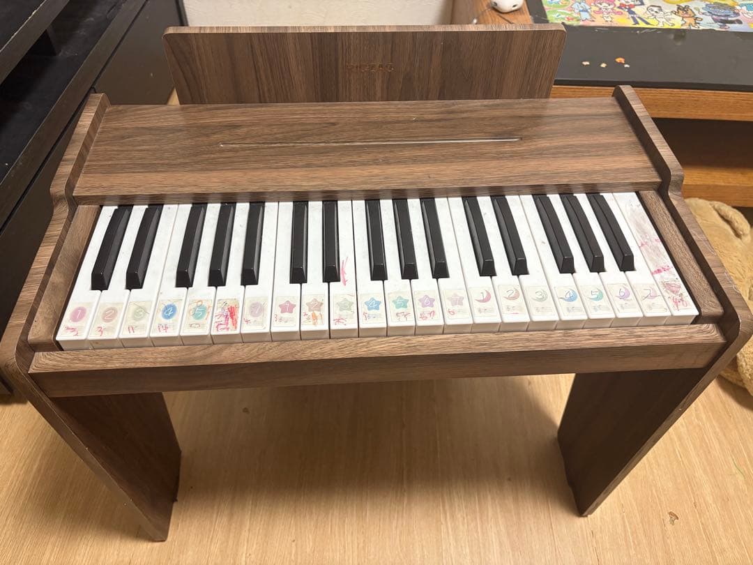 子供のピアノ 子供用ピアノ キーボードピアノ 子供用 子供用ピアノ 37鍵 木製