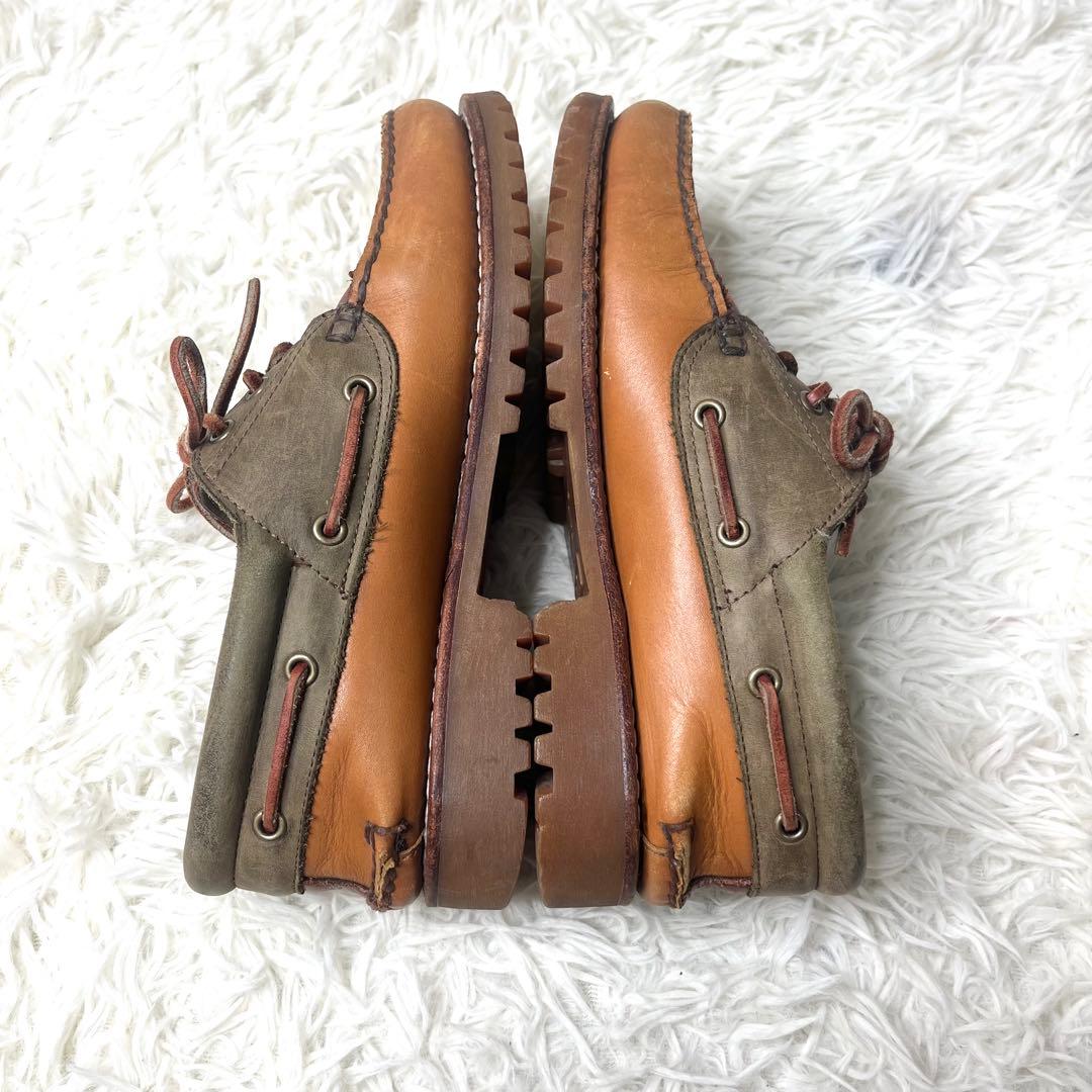【美品】 Timberland 3eye スリーアイ 26cm デッキシューズ