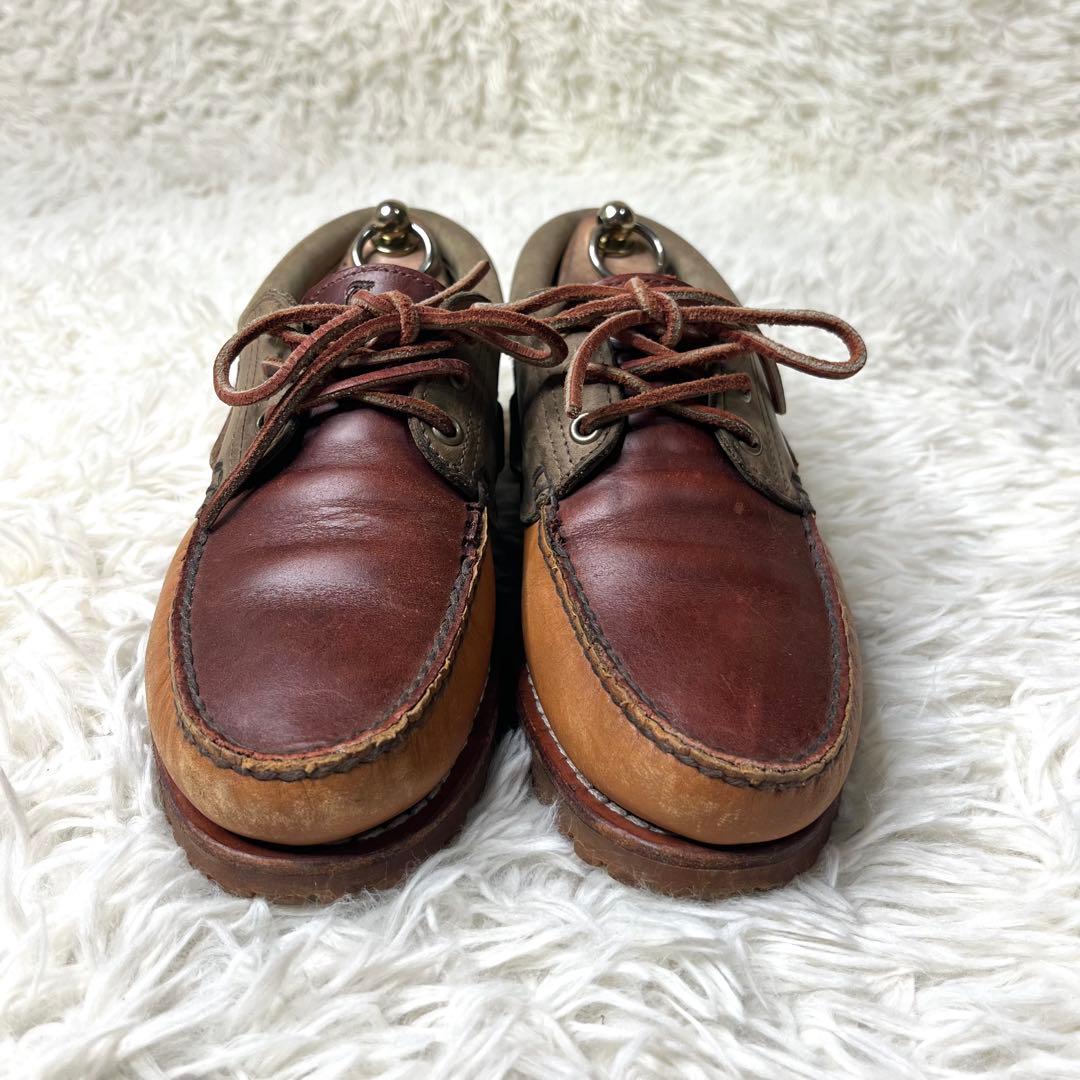 【美品】 Timberland 3eye スリーアイ 26cm デッキシューズ