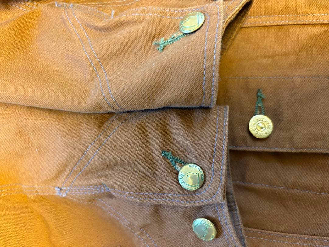 TCB jeans Cat Head Jacket ブラウンダック 40