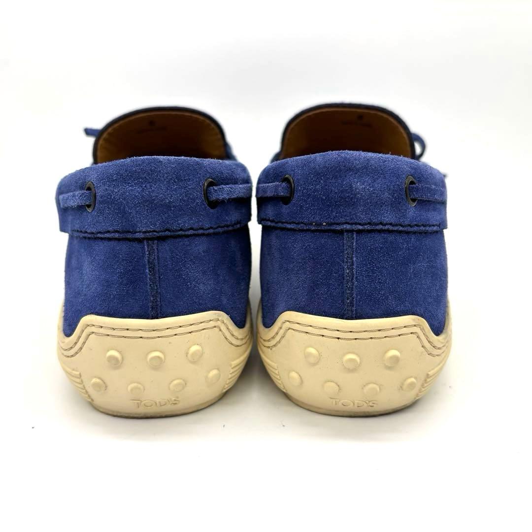 【美品】トッズ ドライビングシューズ デッキシューズ モカシン スエード 25