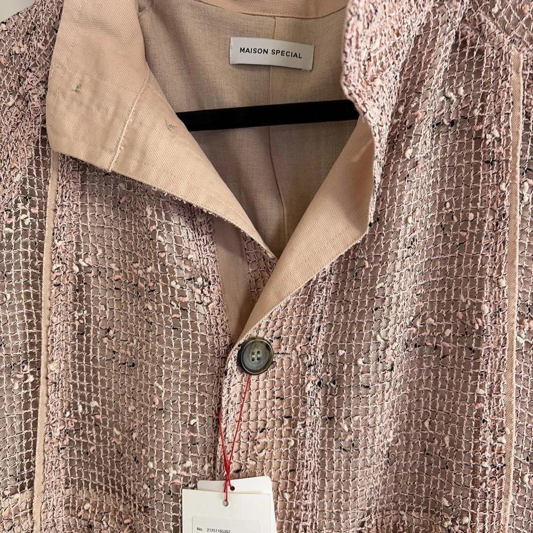 MAISON SPECIAL メッシュロングコート