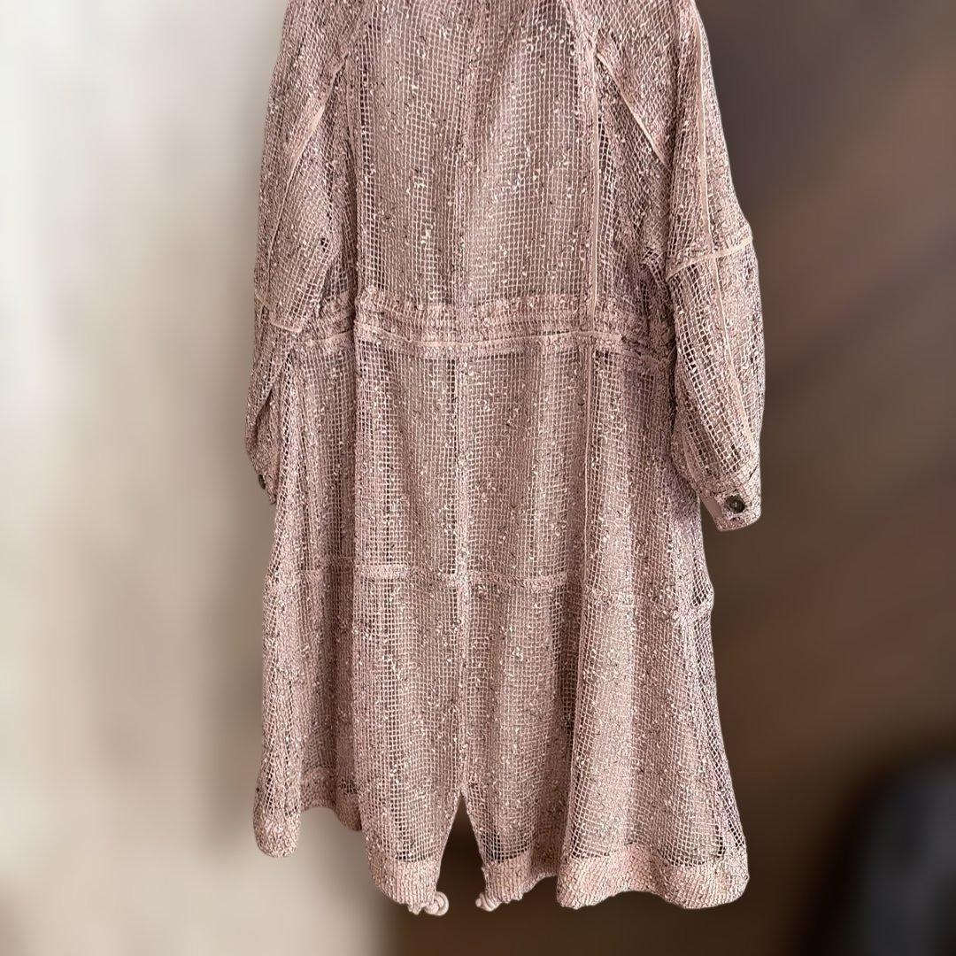 MAISON SPECIAL メッシュロングコート