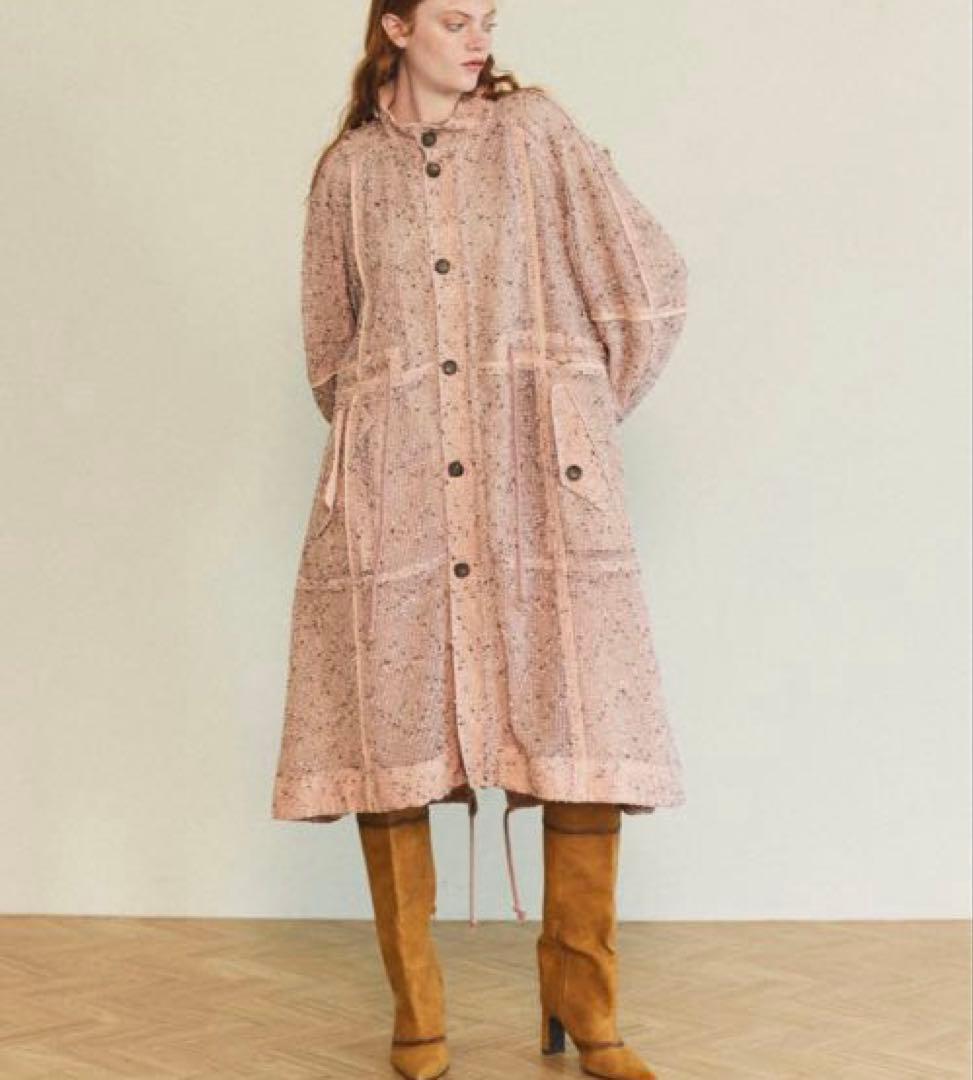 MAISON SPECIAL メッシュロングコート