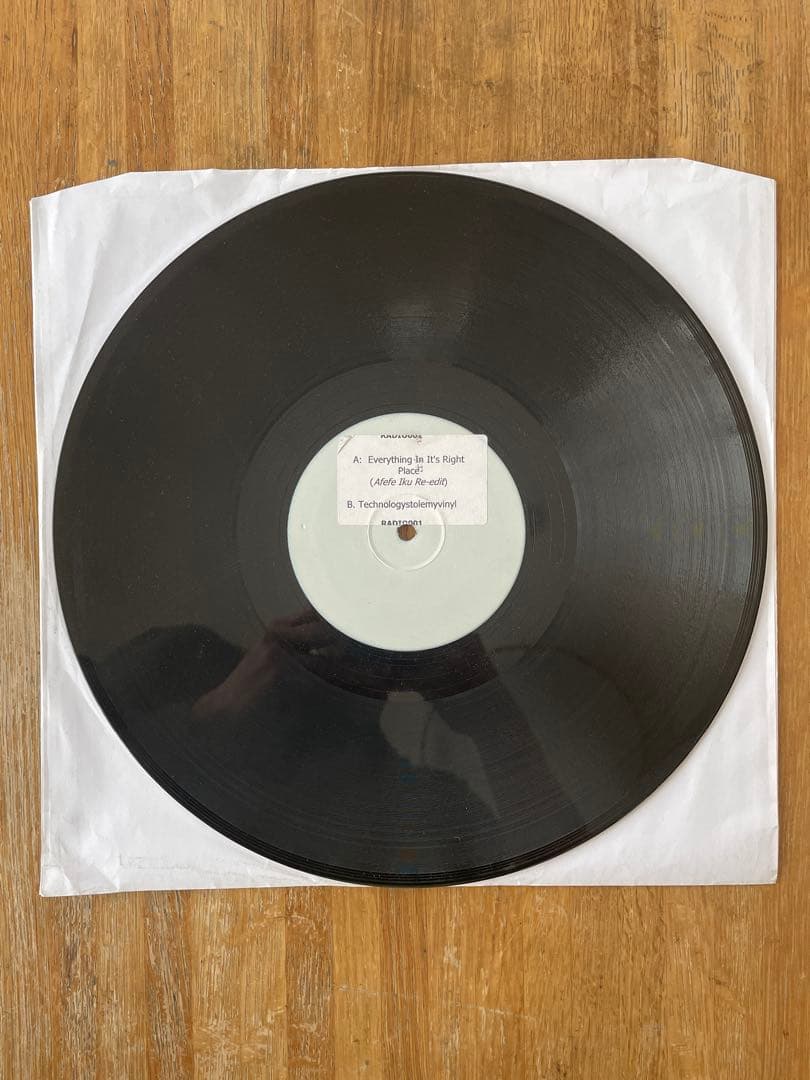 その他 Radiohead Moodymann Not On Label EP 12\"
