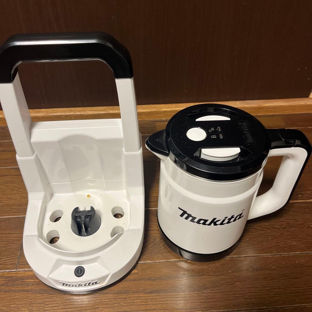 Makita 18V 充電式電気ケトル ホワイト　電池なし