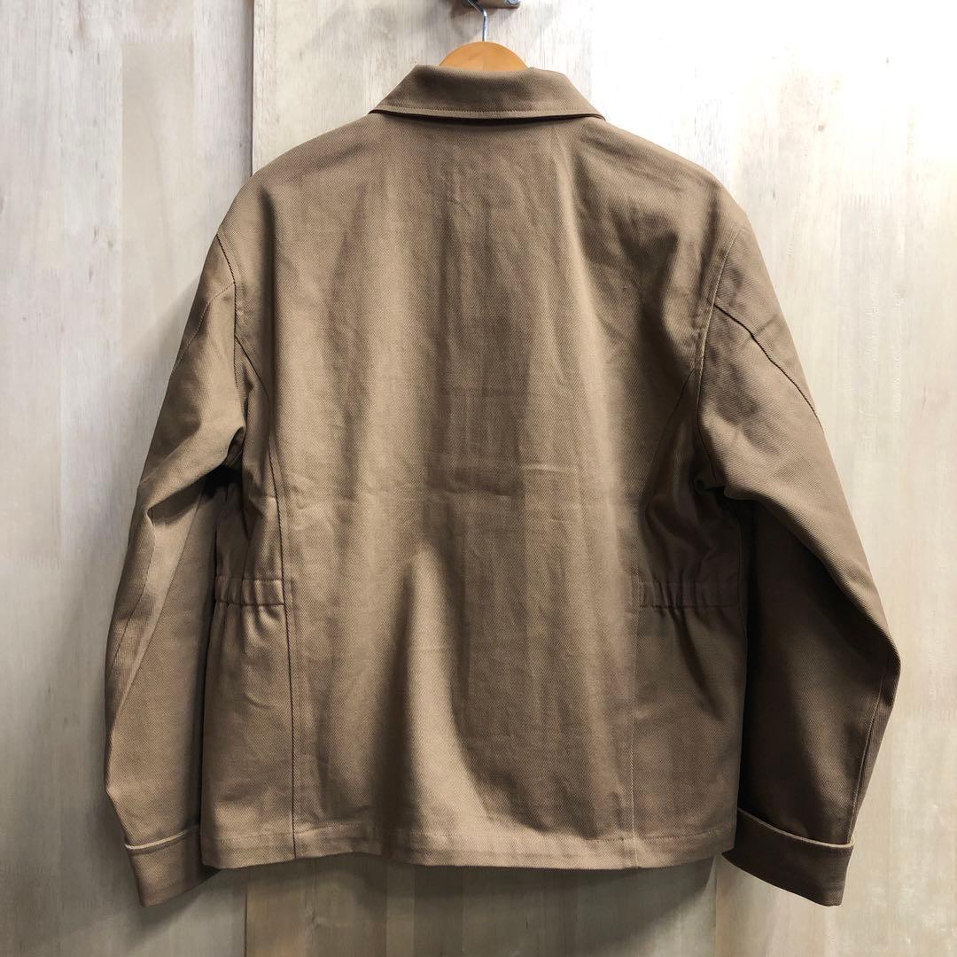 ギャバジャン ブルゾン ドリズラージャケット スイングトップ XL ブラウン 茶