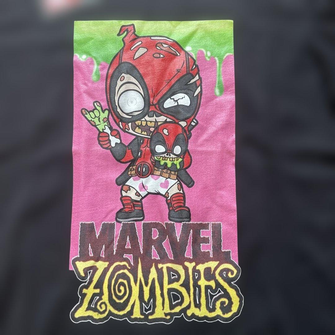 デッドプール MARVEL ZOMBIES Tシャツ XL ブラック