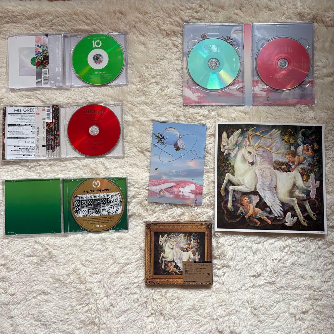 Mrs. GREEN APPLE まとめ売り CD グッズ ペンライト タオル