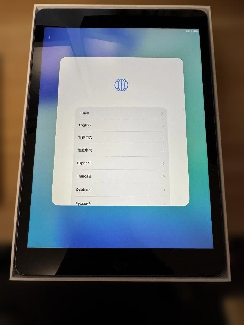 【完全動作確認・美品】Apple iPad 第9世代wifiスペースグレー 本体
