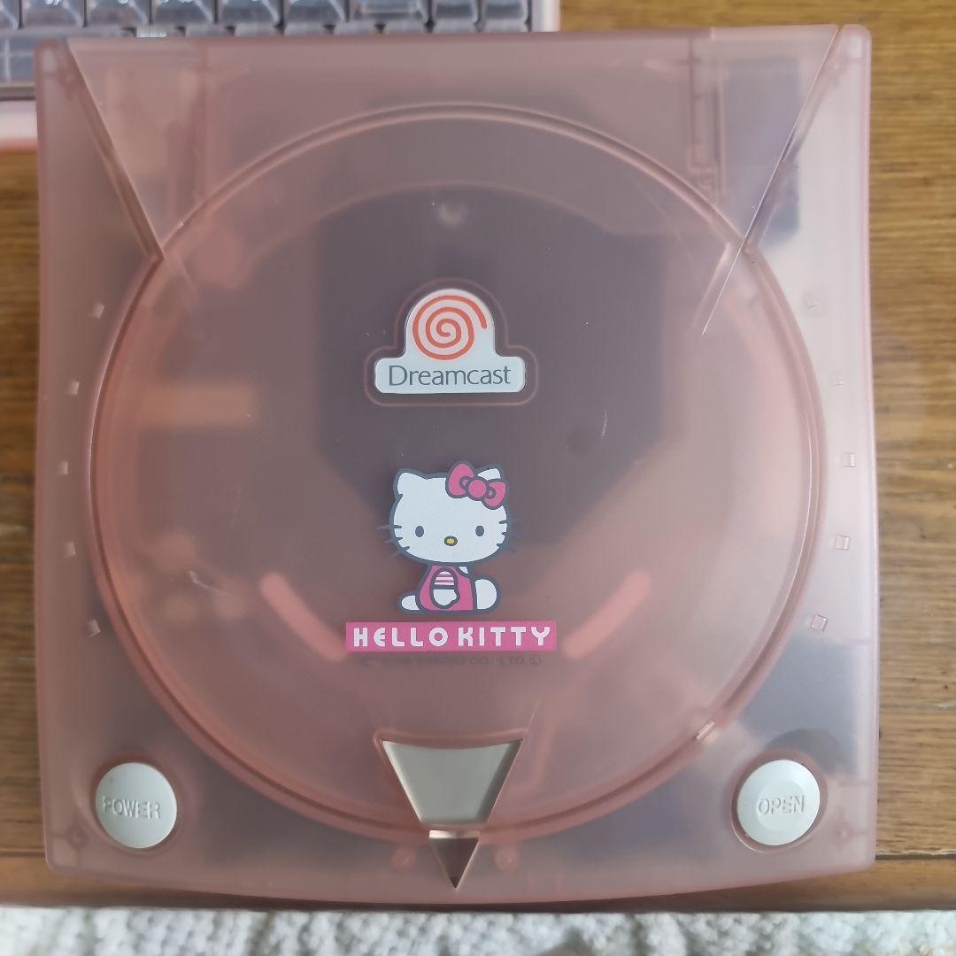 セガ ドリームキャスト 本体 ハローキティセット ソフト付き 動作確認済
