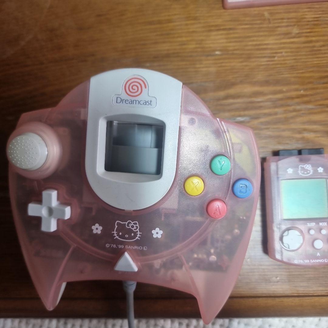 セガ ドリームキャスト 本体 ハローキティセット ソフト付き 動作確認済