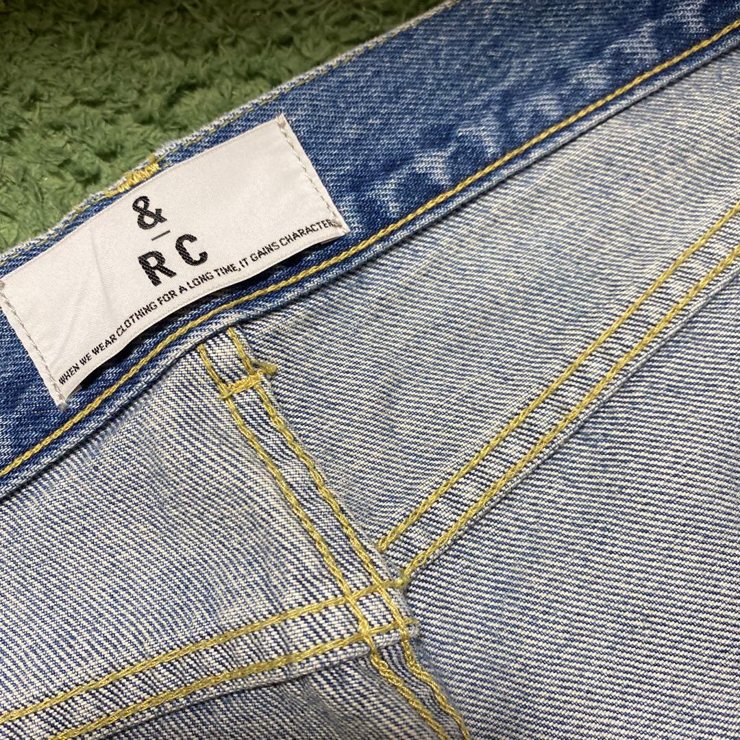 curensology ワイドルーズデニム34