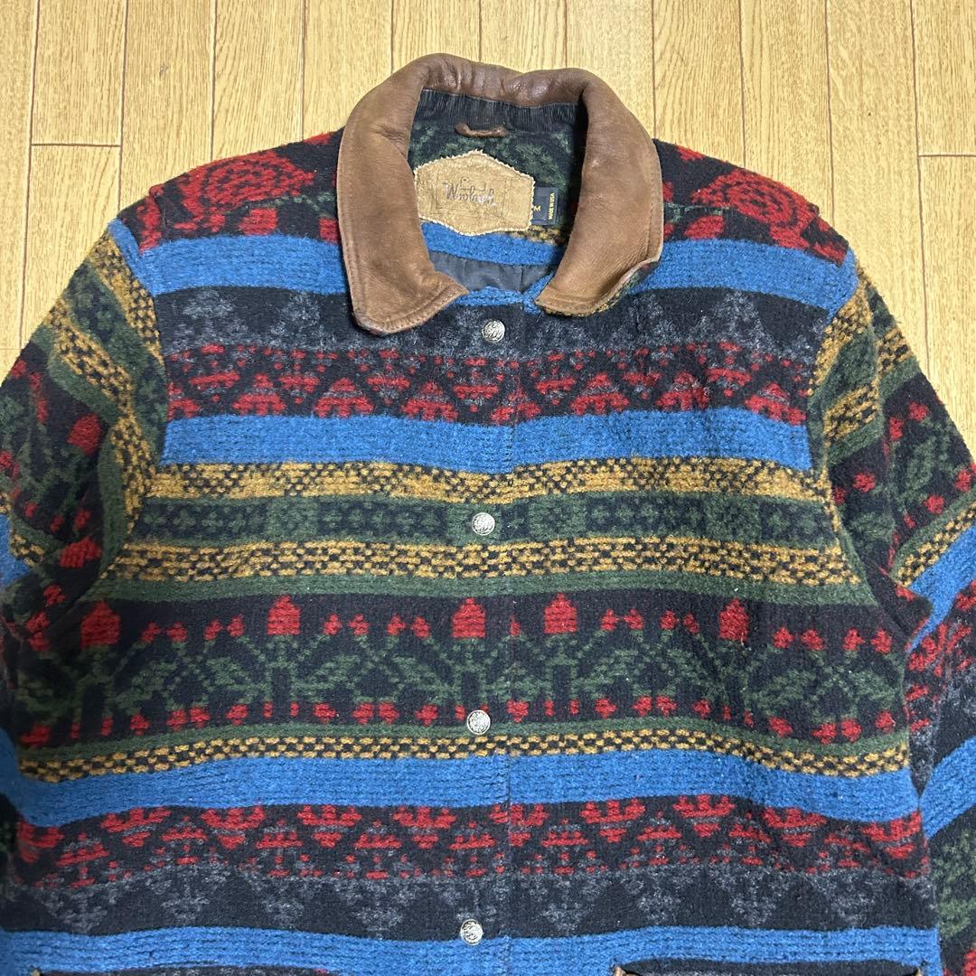 Woolrich/ウールリッチ/ジャケット/ネイティブ柄/総柄/ウール/usa製