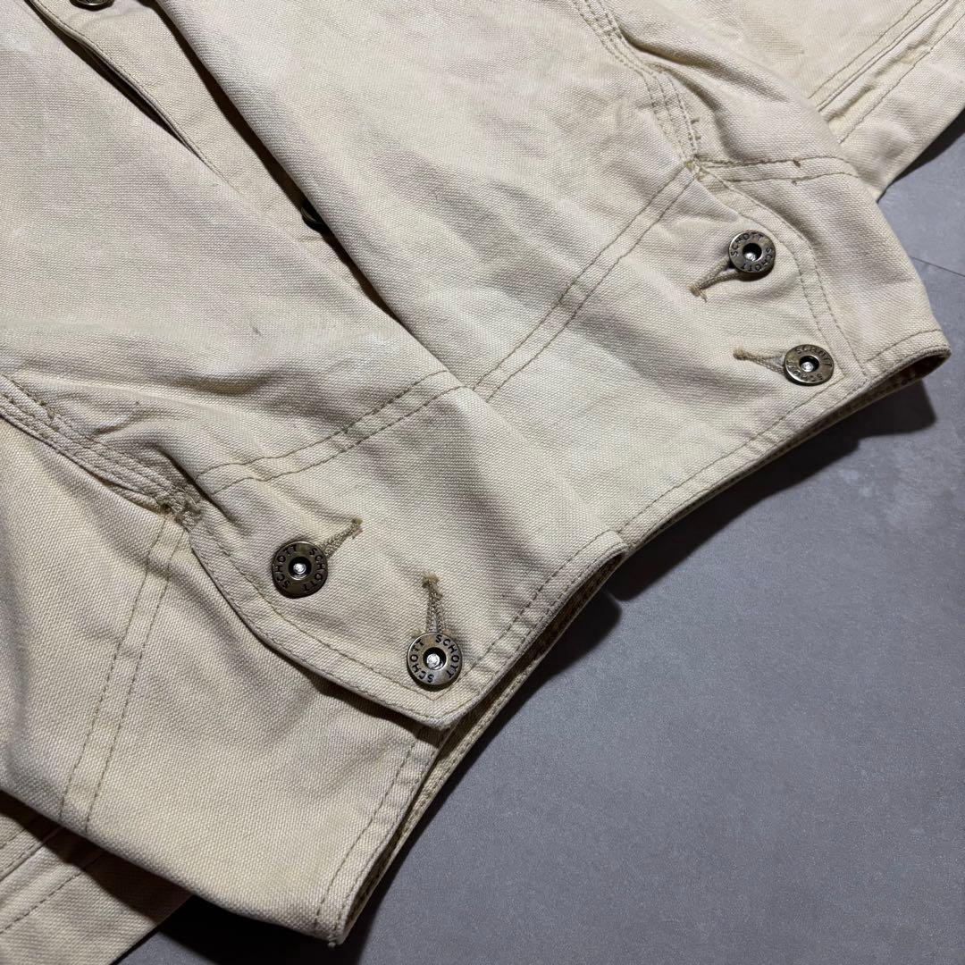 稀少 Schott ショット カバーオール　ハンティングジャケット　チョアコート