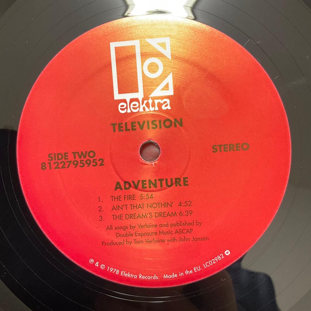 Television Adventure レコード　テレビジョン