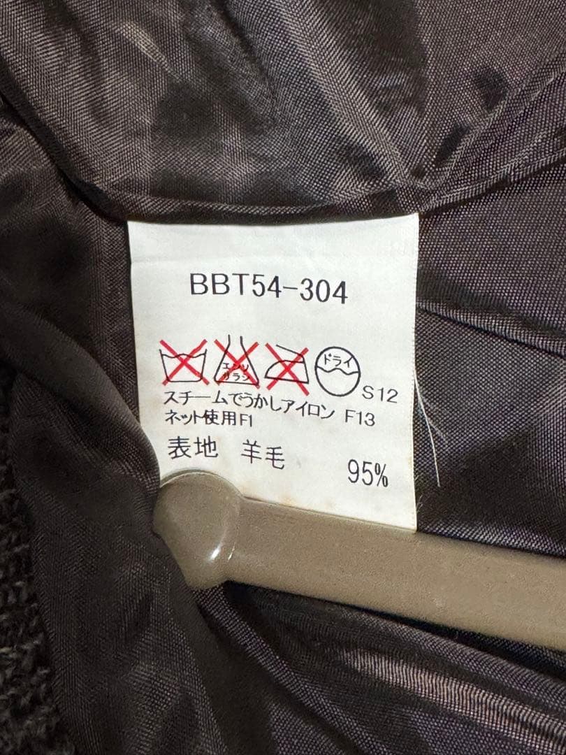 BURBERRY ノバチェック ブラウン ニット ジャケット　Lサイズ
