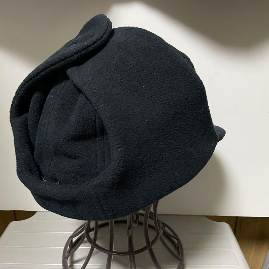 未使用に近い　ナンガ　NANGA POLARTEC EAR FLAP CAP