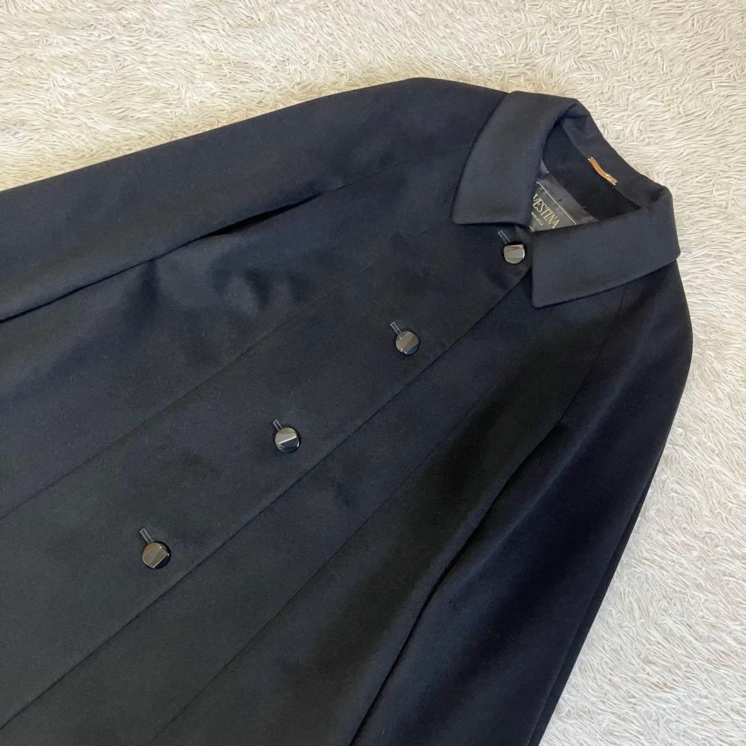 【極美品】ヴェスティナ 最高級カシミヤ100% ロングコート 東京スタイル