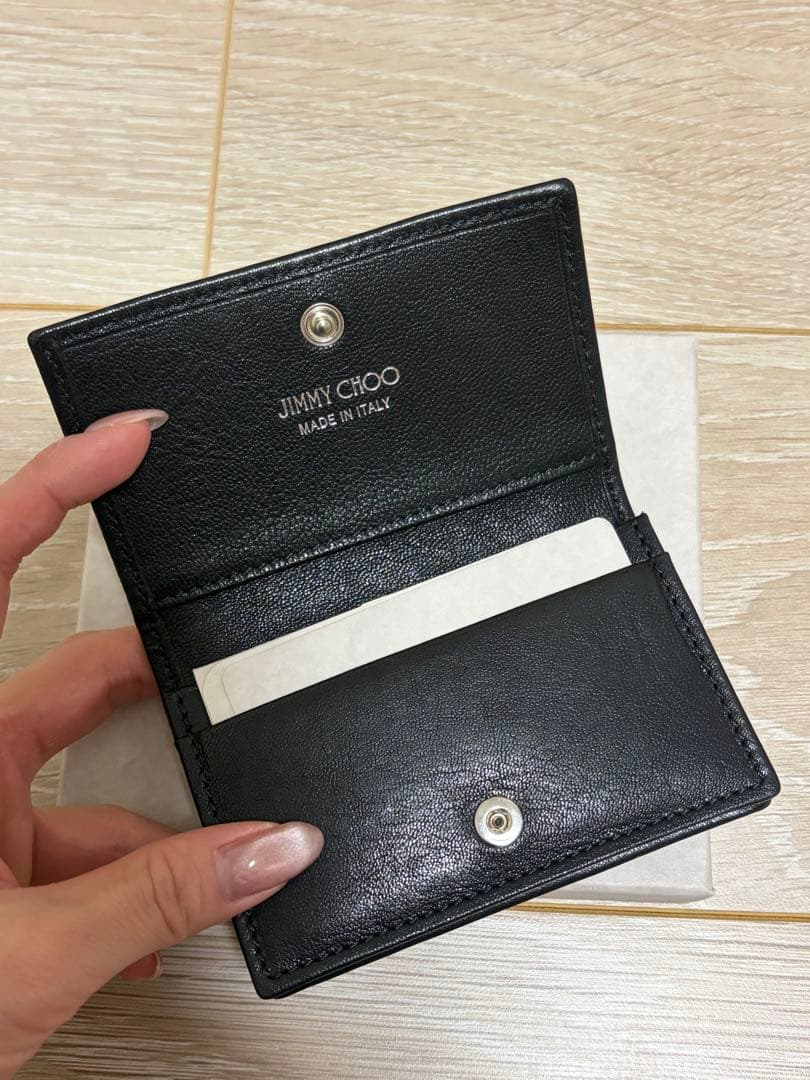 JIMMY CHOO 名刺入れ カードケース スタッズ