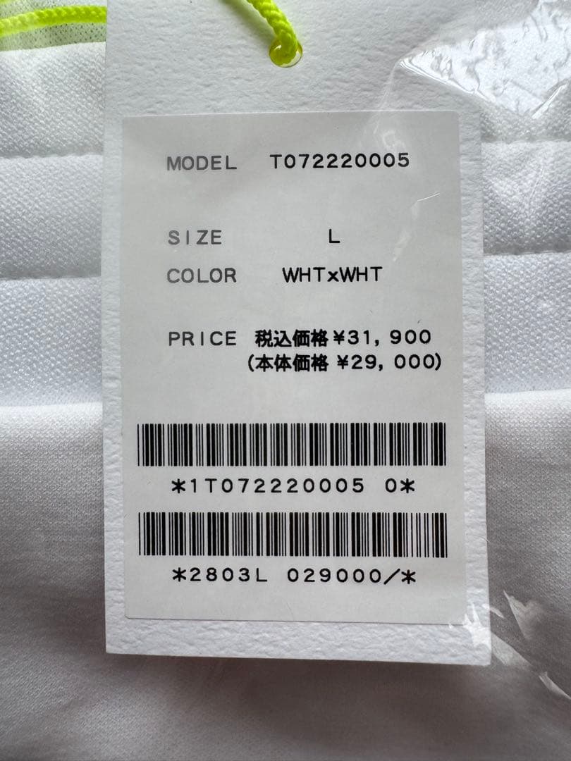 新品未使用　TFW49 パンツ　サイズL