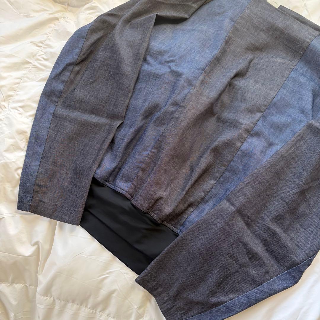 トップス N.HOOLYWOOD stripe boatneck navyblack 38