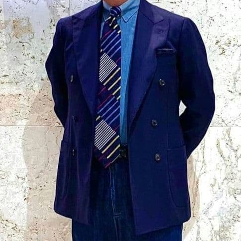 【専用】BEAMS F CANONICO ホップサック ダブルブレストJK 42