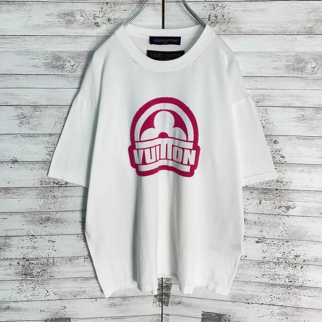 【美品・XLサイズ】ルイヴィトン　近年モデル23AW 半袖tシャツ　定番カラー白