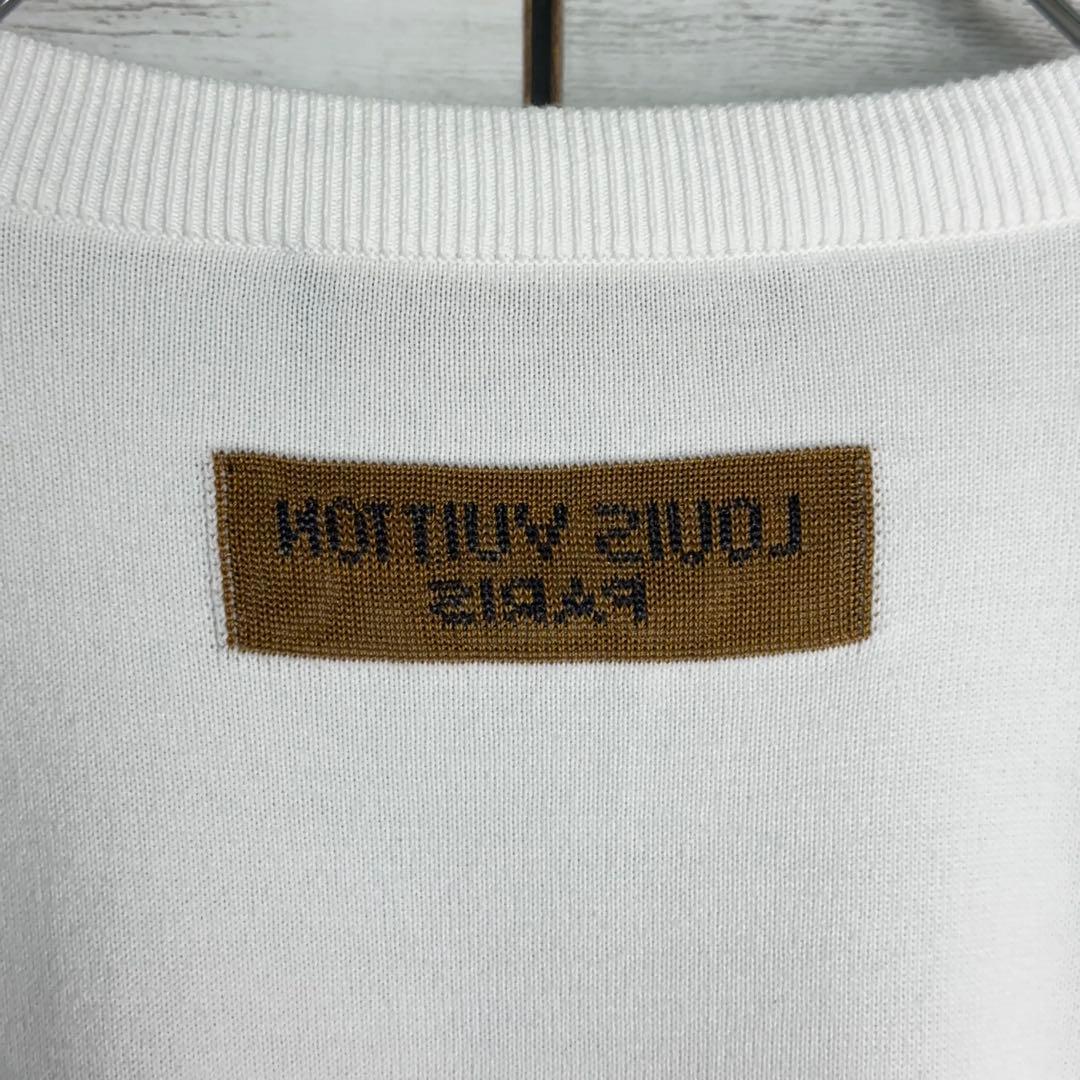 【美品・XLサイズ】ルイヴィトン　近年モデル23AW 半袖tシャツ　定番カラー白