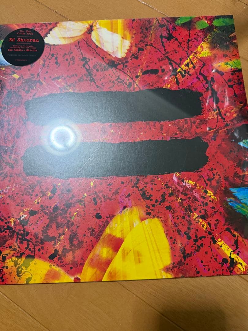 Ed Sheeran X clear vinyl、＝　Black vinyl