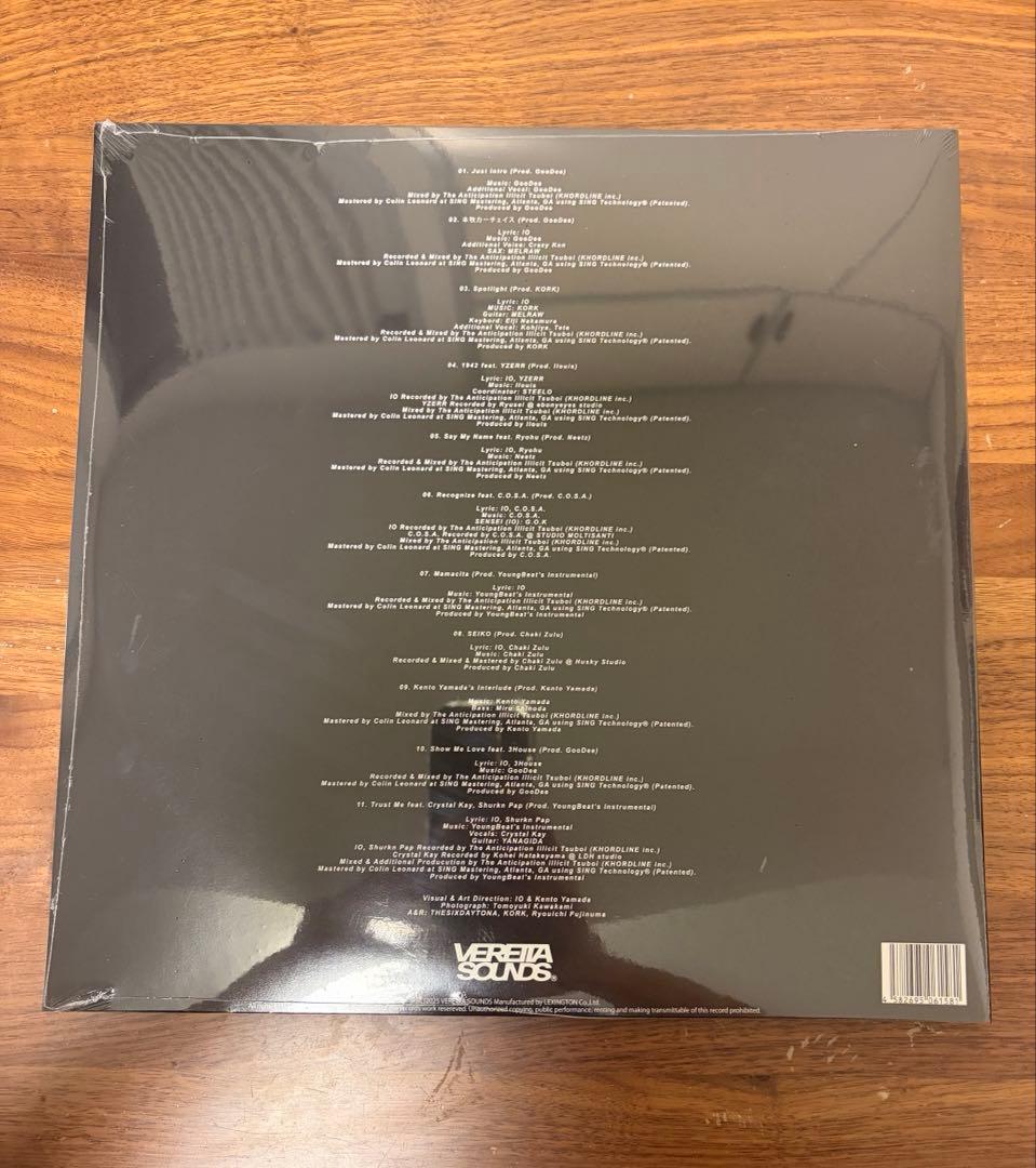 IO JUST ALBUM 2LP レコード 新品未開封