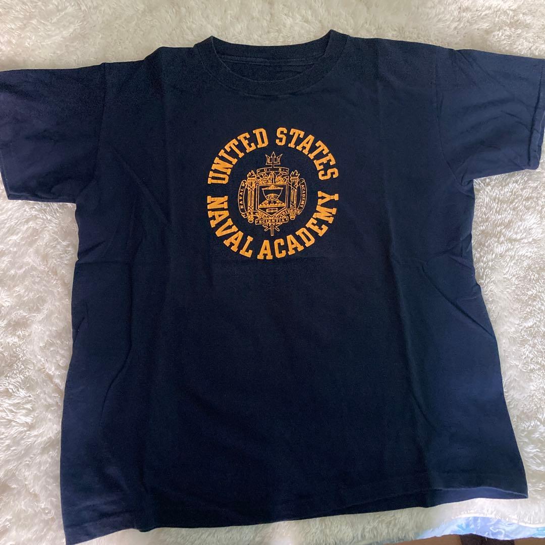 80s us navy ヴィンテージ　tシャツ usa製 チャンピオン　トリコ