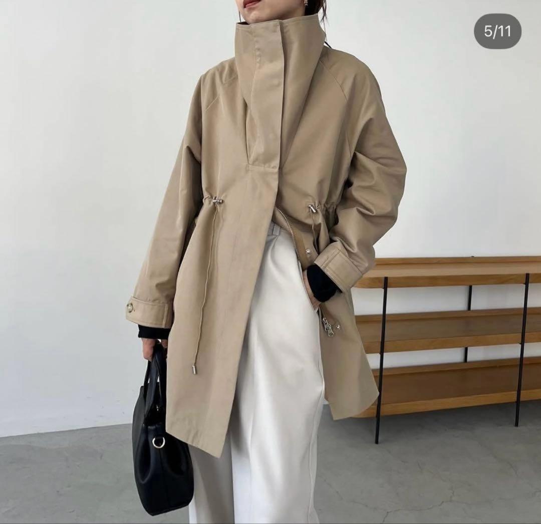 CAPRICIEUX LE'MAGE ドロストスタンドコート