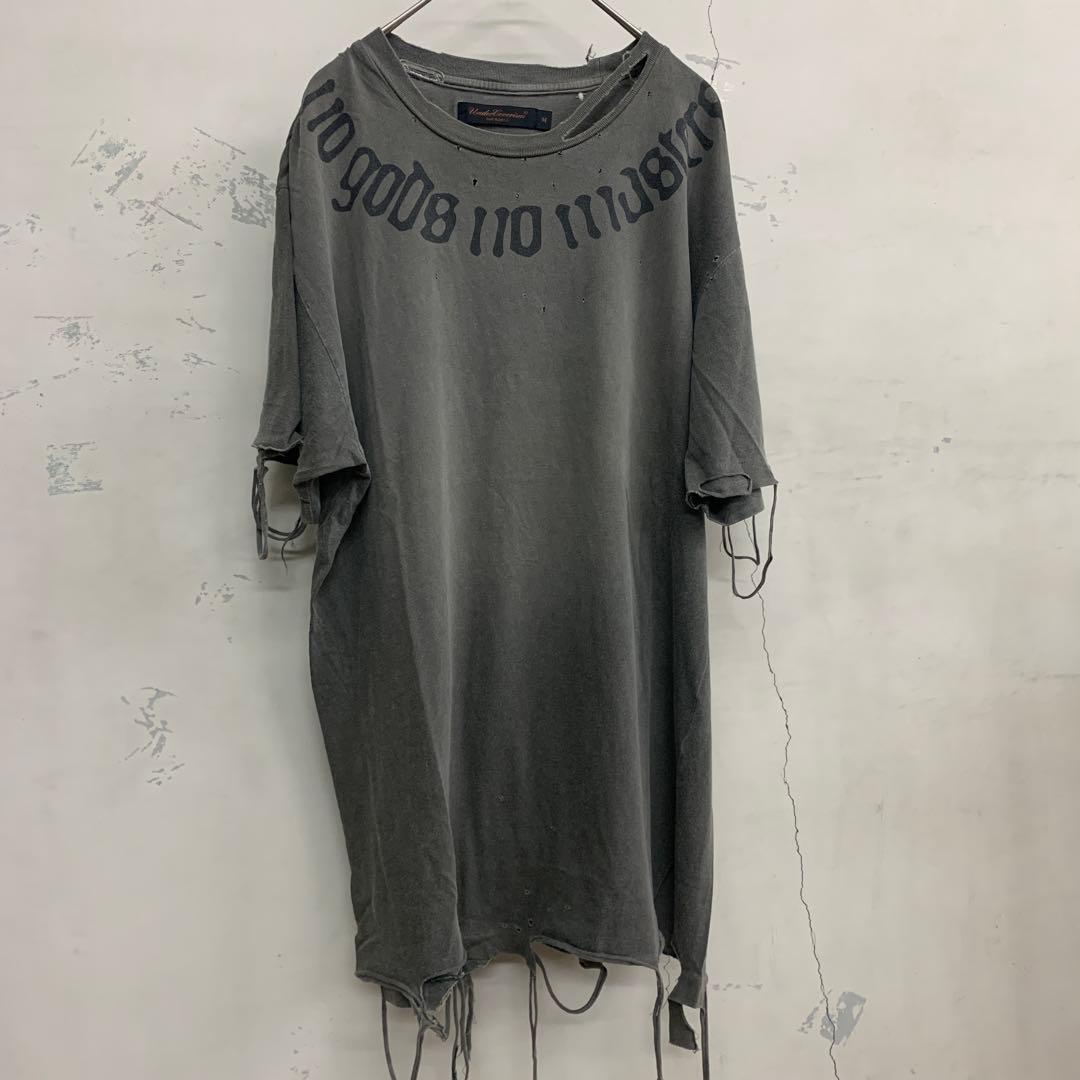 【希少品】アンダーカバーscab期03SSダメージ加工Tシャツ