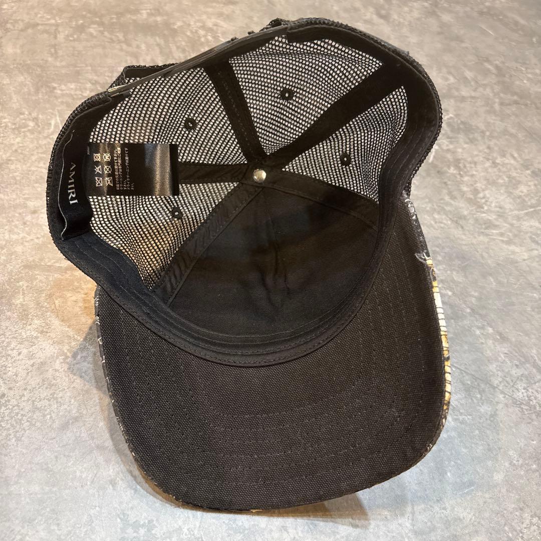 AMIRI BANDANA REPAIR TRUCKER HAT アミリ