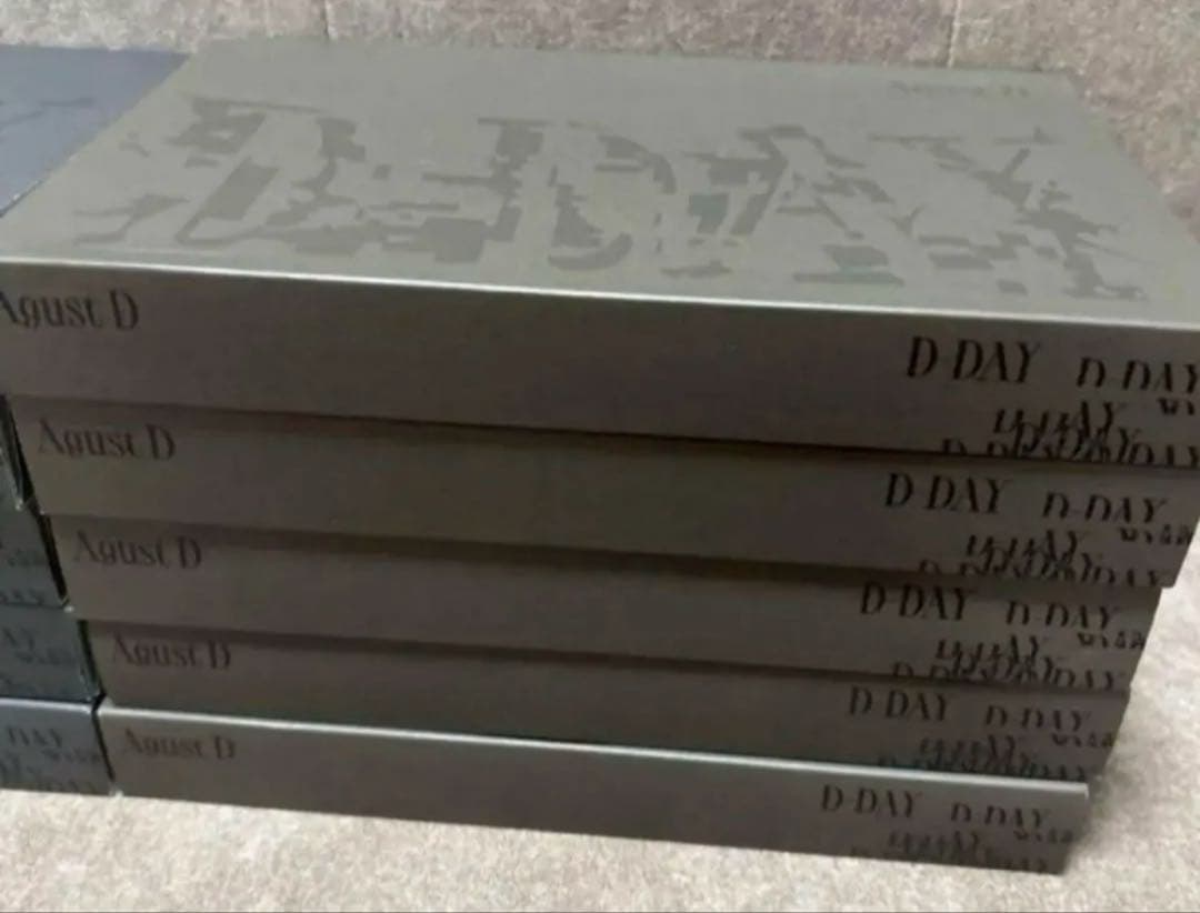 SUGA AgustD アルバム D-DAY ver.1 ・2 セット計10枚