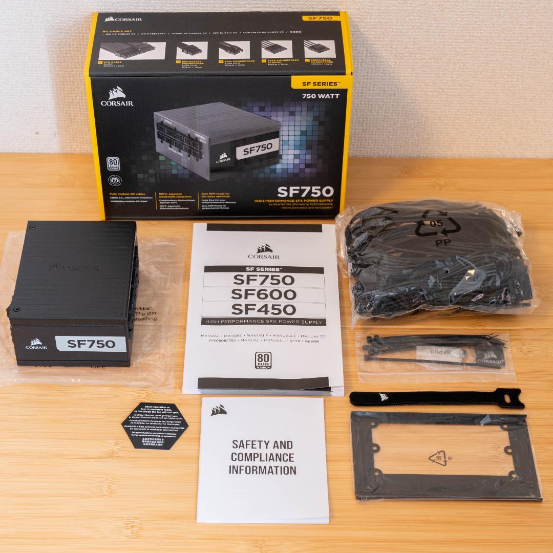 CORSAIR SF750 750W SFX電源ユニット