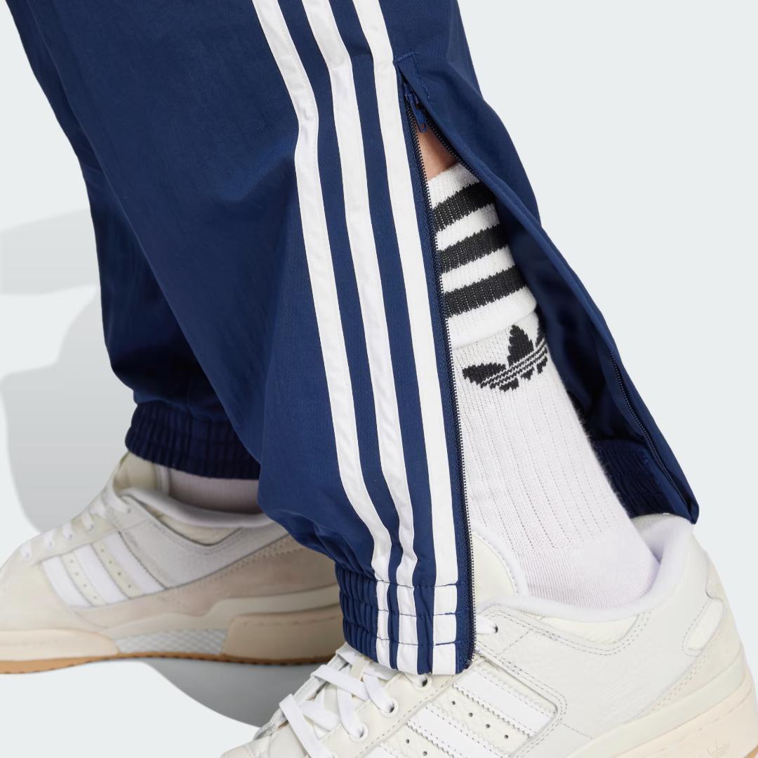 adidas ウーブン ファイヤーバード ナイロンジャケットパンツ 大きめサイズ