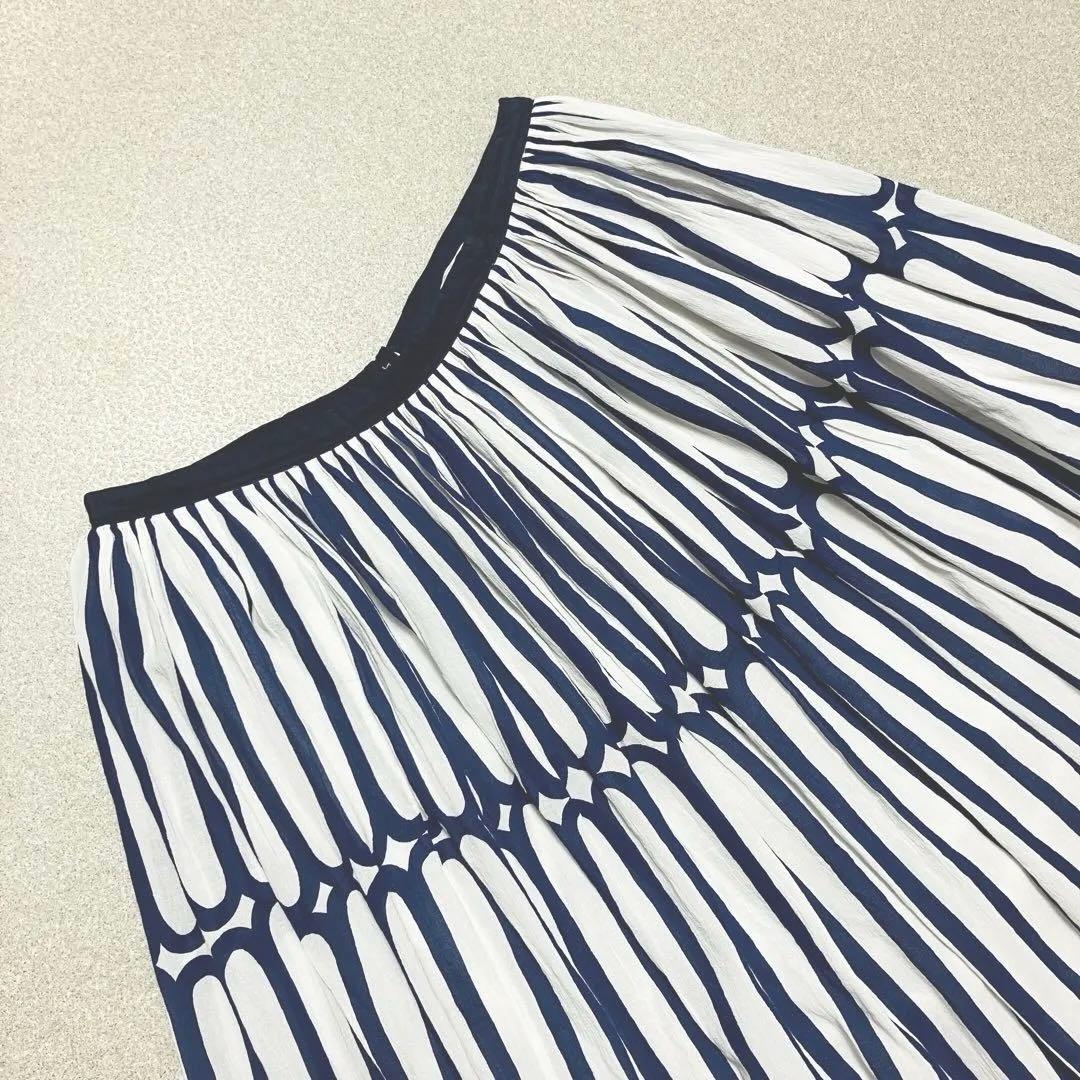 mina perhonen finger stripe スカート ミナペルホネン